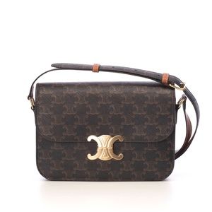 Celine Classique Triomphe bag in allover Triomphe Canvas